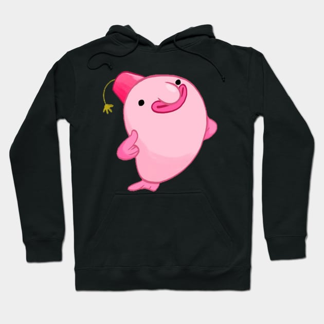 Turkish Blobfish Hoodie by JustBlobvis